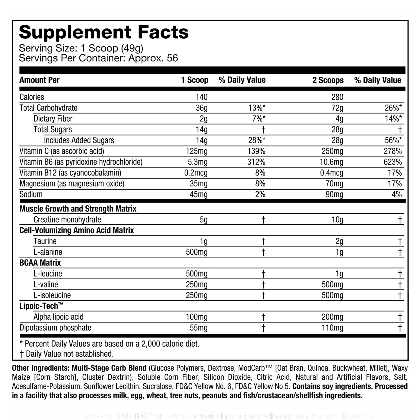 MUSCLETECH CELL TECH CREATINE FRUIT PUNCH - 2.7kgs